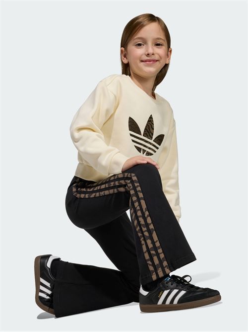 BOXY CREW SET       CREWHT/NBROWN ADIDAS ORIGINALS | KD5814/ND